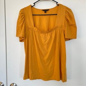 Banana Republic Yellow Blouse
